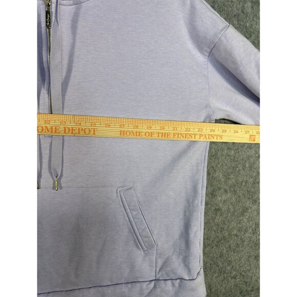Lilly Pulitzer Suri Hoodie Women’s XL Lilac Purple 1/2 Zip Pullover - Picture 9 of 11